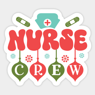 nurse crew Sticker